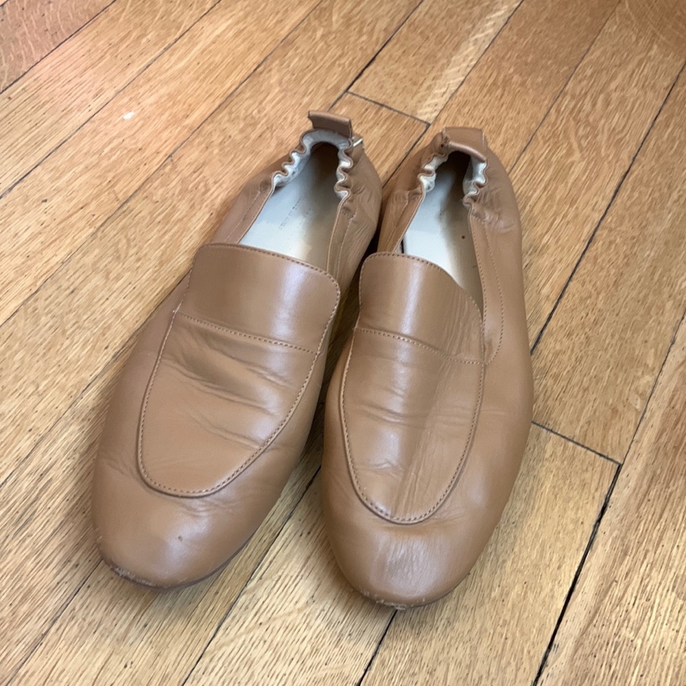 EVERLANE The Day Leather Loafer In Caramel Size 9